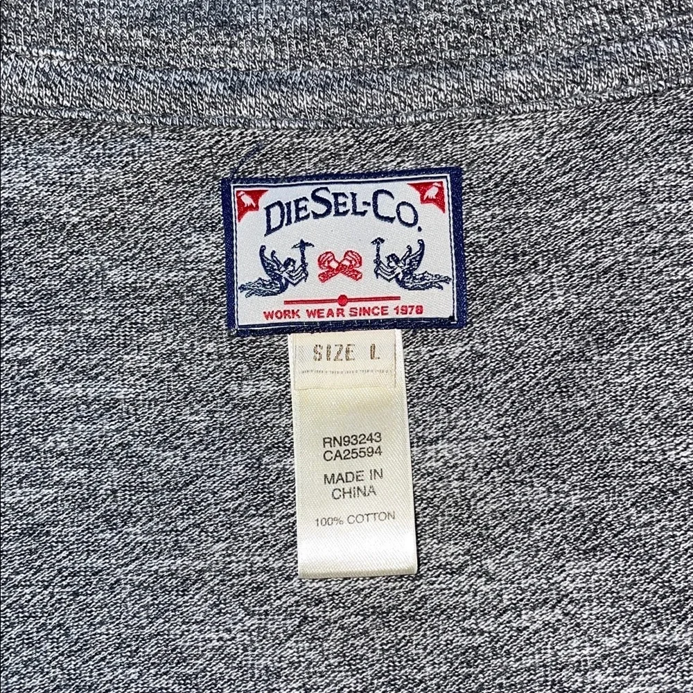 Diesel Heather Gray cardigan - Picture 4 of 5